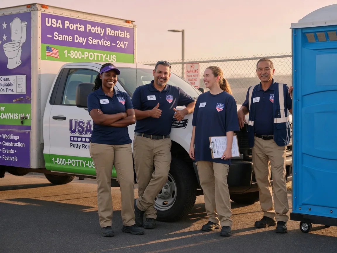 Porta Potty Rental company in Quakertown, PA